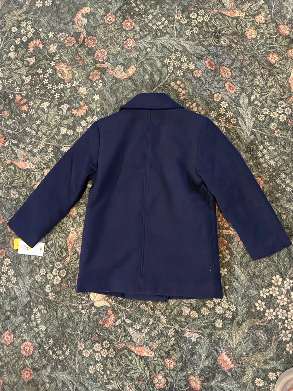 NWT Cat and Jack Navy Blue Pea Coat